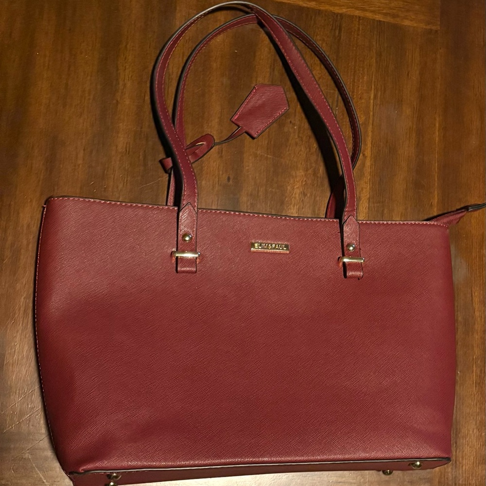 Michael Kors Elegant Red Tote Bag